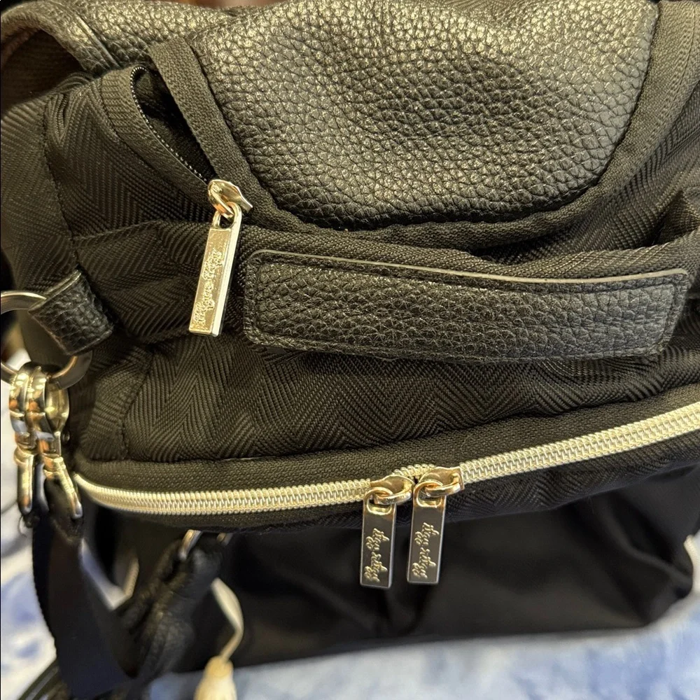 Itzy Ritzy Black Large Diaper/Backpack Bag